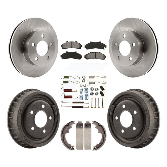 Standard Brake Kit For 2000 Ford Ranger 4WD. With 9" Diameter Drum K8S-102033 Transit Auto