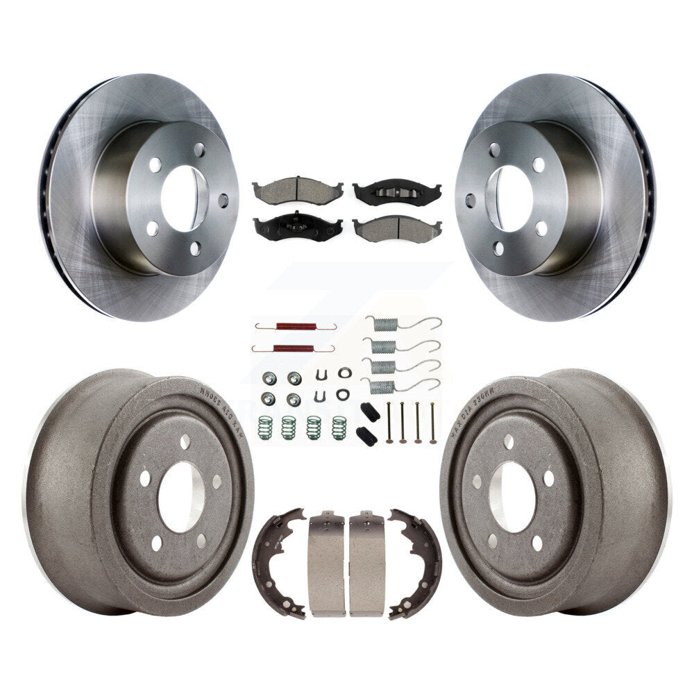 Standard Brake Kit For 1998 Jeep TJ With 9" Diameter Drum K8S-102050 Transit Auto