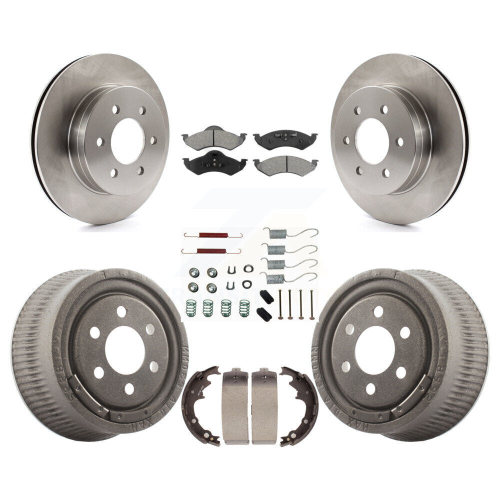 Standard Brake Kit For 2000 Dodge Dakota With 9" Diameter Drum K8S-102056 Transit Auto