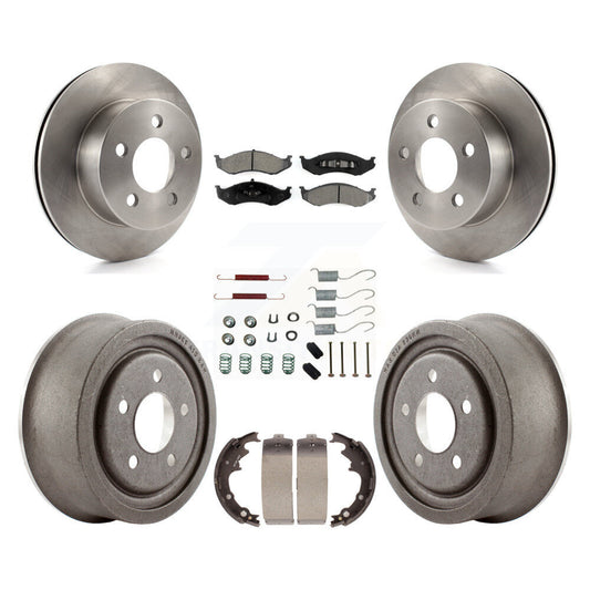 Standard Brake Kit For 2000 Jeep TJ With 9" Diameter Drum K8S-102062 Transit Auto
