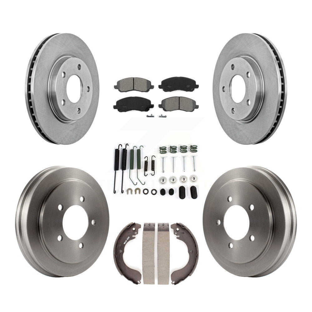 Standard Brake Kit For 2008 Dodge Caliber SXT/SE. With 276mm Diameter Front Rotor K8S-102071 Transit Auto