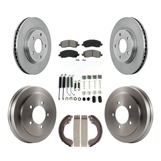 Standard Brake Kit For 2008 Dodge Caliber SXT/SE. With 276mm Diameter Front Rotor K8S-102071 Transit Auto