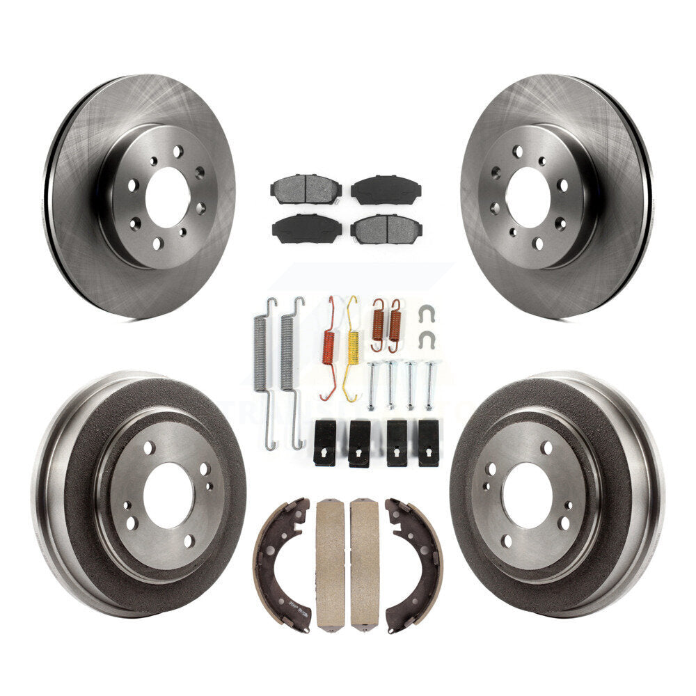 Standard Brake Kit For 1994 Honda Civic EX and with 2 doors and Coupe and Automatic transmission K8S-102084 Transit Auto
