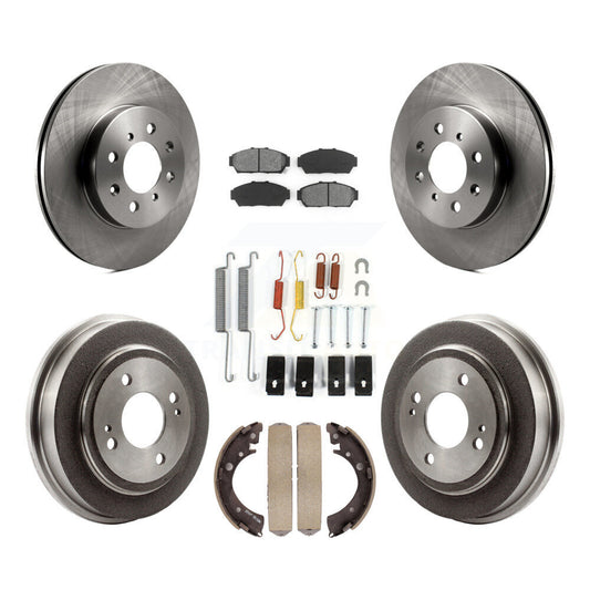 Standard Brake Kit For 1994 Honda Civic EX and with 2 doors and Coupe and Automatic transmission K8S-102084 Transit Auto