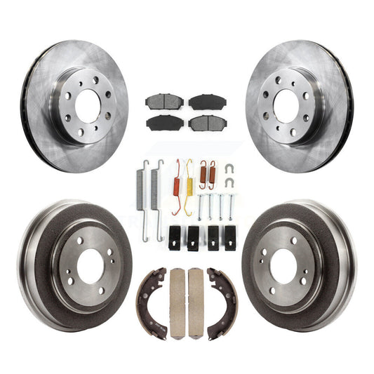 Standard Brake Kit For 1994 Honda Civic EX and with Sedan and Automatic transmission and Non-ABS K8S-102094 Transit Auto