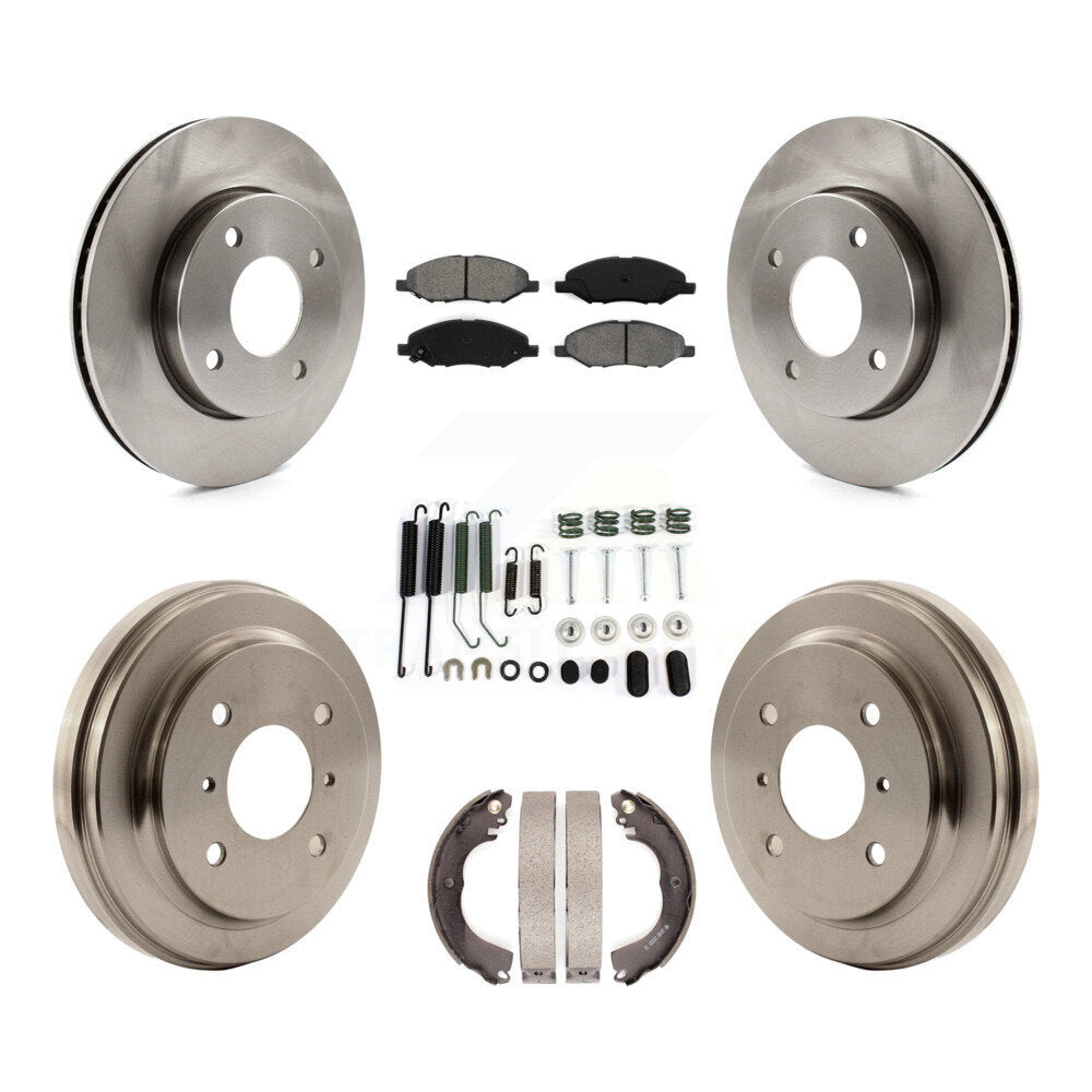 Standard Brake Kit For 2009 Nissan Versa 1.6L K8S-102166 Transit Auto
