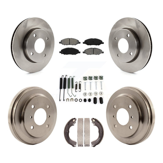 Standard Brake Kit For 2009 Nissan Versa 1.6L K8S-102166 Transit Auto