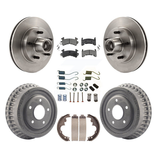 Standard Brake Kit For 1992 Pontiac Firebird Drum rear brakes. With Single Piston Caliper K8S-102177 Transit Auto