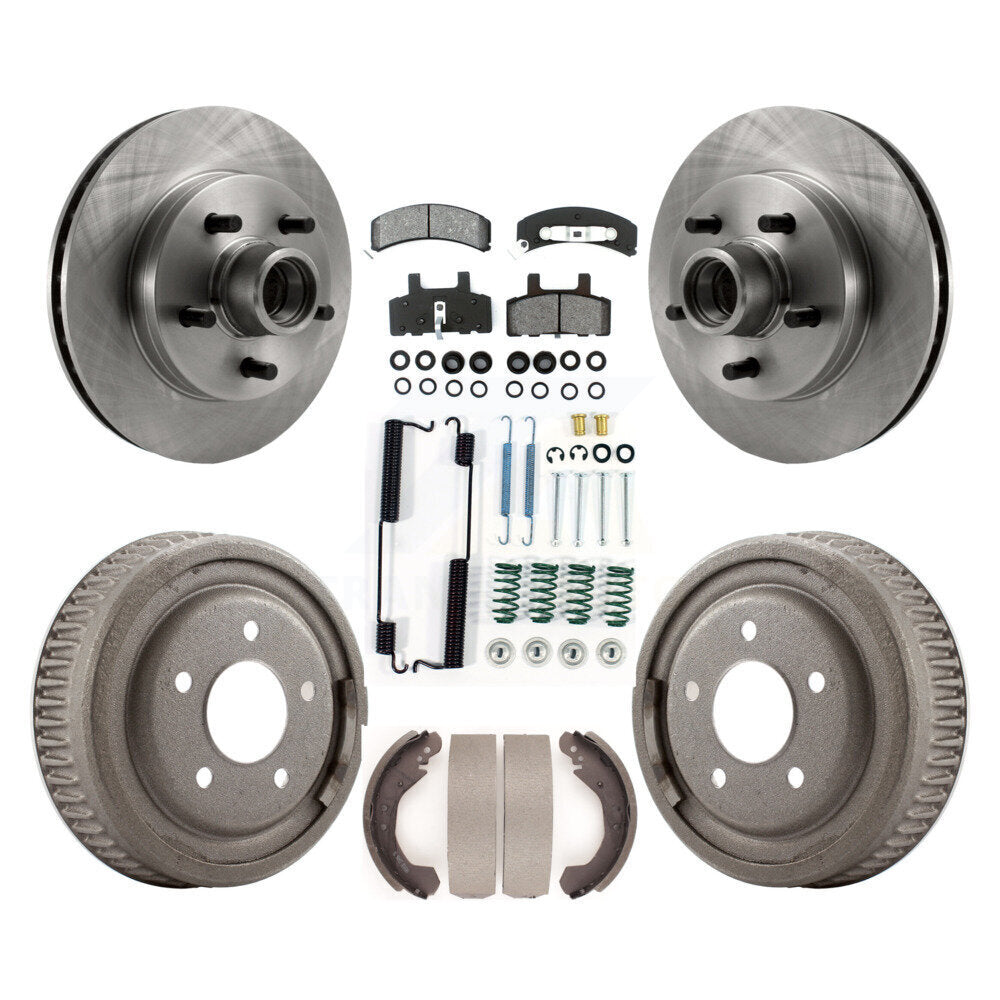 Standard Brake Kit For 1999 GMC Yukon RWD. With 10" Diameter Drum and With 5 Lug Wheels K8S-102181 Transit Auto