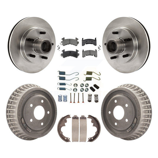 Standard Brake Kit For 2002 GMC Sonoma RWD and with Drum rear brakes. With ABS Tone Ring K8S-102187 Transit Auto