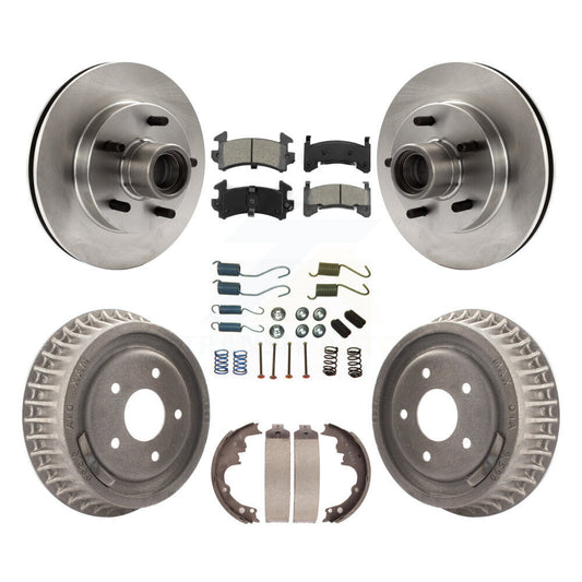Standard Brake Kit For 2003 GMC Sonoma RWD and with Drum rear brakes. With ABS Tone Ring K8S-102188 Transit Auto