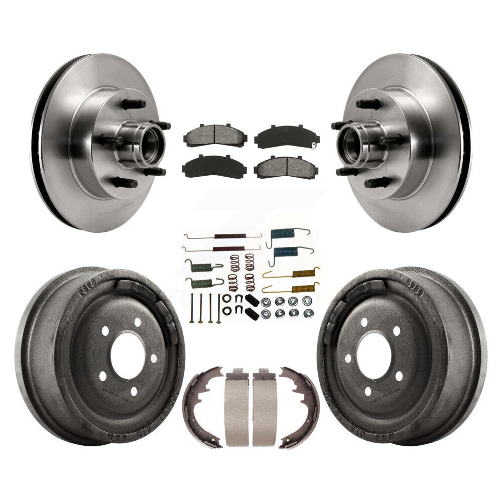 Standard Brake Kit For 1999 Mazda B2500 With 10" Diameter Drum K8S-102198 Transit Auto