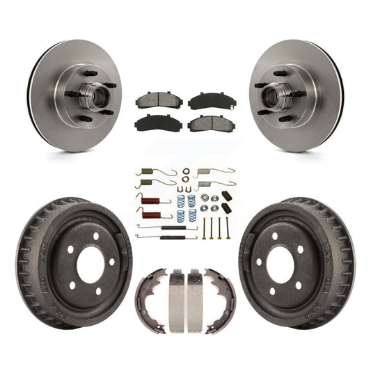 Standard Brake Kit For 2002 Ford Ranger 4WD and with 4-Wheel ABS. With 9" Diameter Drum K8S-102202 Transit Auto