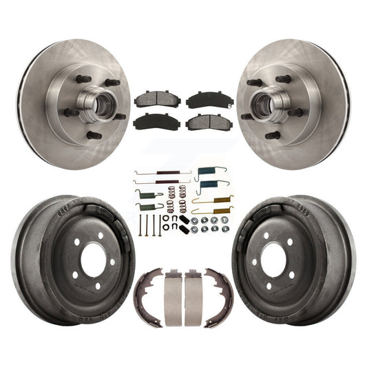 Standard Brake Kit For 1998 Mazda B4000 RWD and with 4-Wheel ABS. With 10" Diameter Drum K8S-102204 Transit Auto