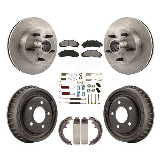 Standard Brake Kit For 1998 Mazda B4000 RWD and with 4-Wheel ABS. With 9" Diameter Drum K8S-102205 Transit Auto