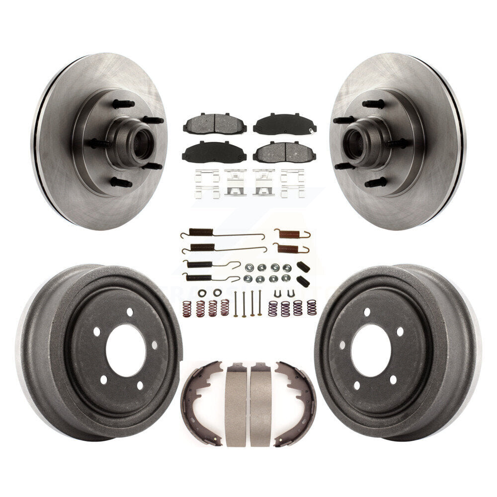 Standard Brake Kit For 1999 Ford F-150 RWD. With 5 Lug Wheels and With 12mm Wheel Lugs K8S-102206 Transit Auto