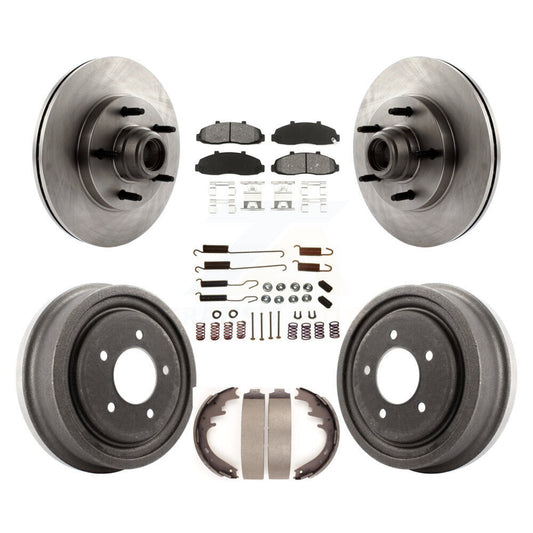 Standard Brake Kit For 2001 Ford F-150 RWD. With 5 Lug Wheels and With 12mm Wheel Lugs K8S-102206 Transit Auto