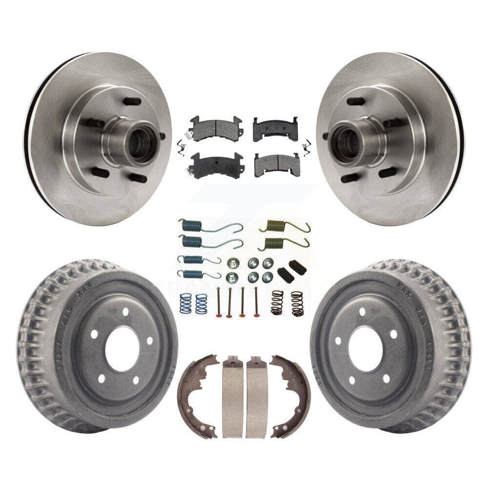 Standard Brake Kit For 1991 GMC Sonoma RWD. With ABS Tone Ring K8S-102286 Transit Auto
