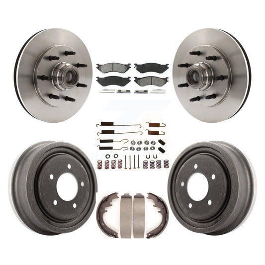 Standard Brake Kit For 1999 Ford F-150 RWD. With 7 Lug Wheels and With 12mm Wheel Lugs and With 4 Wheel ABS K8S-102287 Transit Auto
