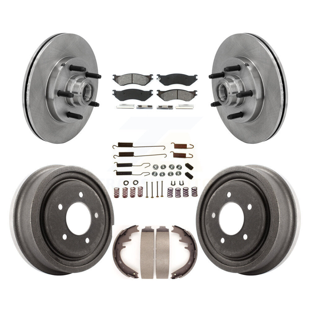 Standard Brake Kit For 1999 Ford F-150 RWD. With 5 Lug Wheels and With 14mm Wheel Lugs K8S-102288 Transit Auto