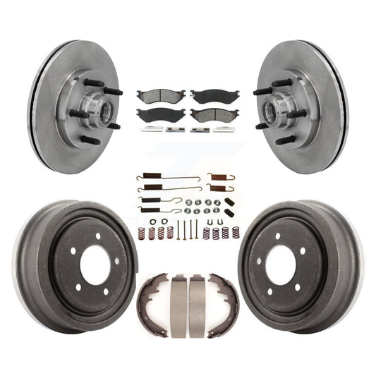 Standard Brake Kit For 1999 Ford F-150 RWD. With 5 Lug Wheels and With 14mm Wheel Lugs K8S-102288 Transit Auto
