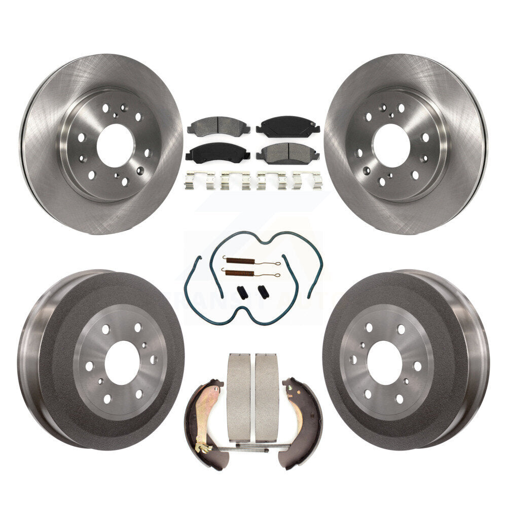 Standard Brake Kit For 2009 Chevrolet Silverado 1500 Except Vehicles Using Hold Down Pins K8S-102307 Transit Auto