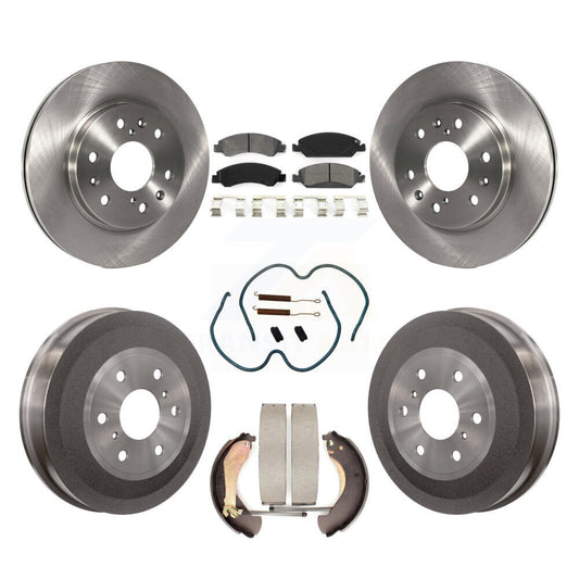 Standard Brake Kit For 2009 Chevrolet Silverado 1500 Except Vehicles Using Hold Down Pins K8S-102307 Transit Auto