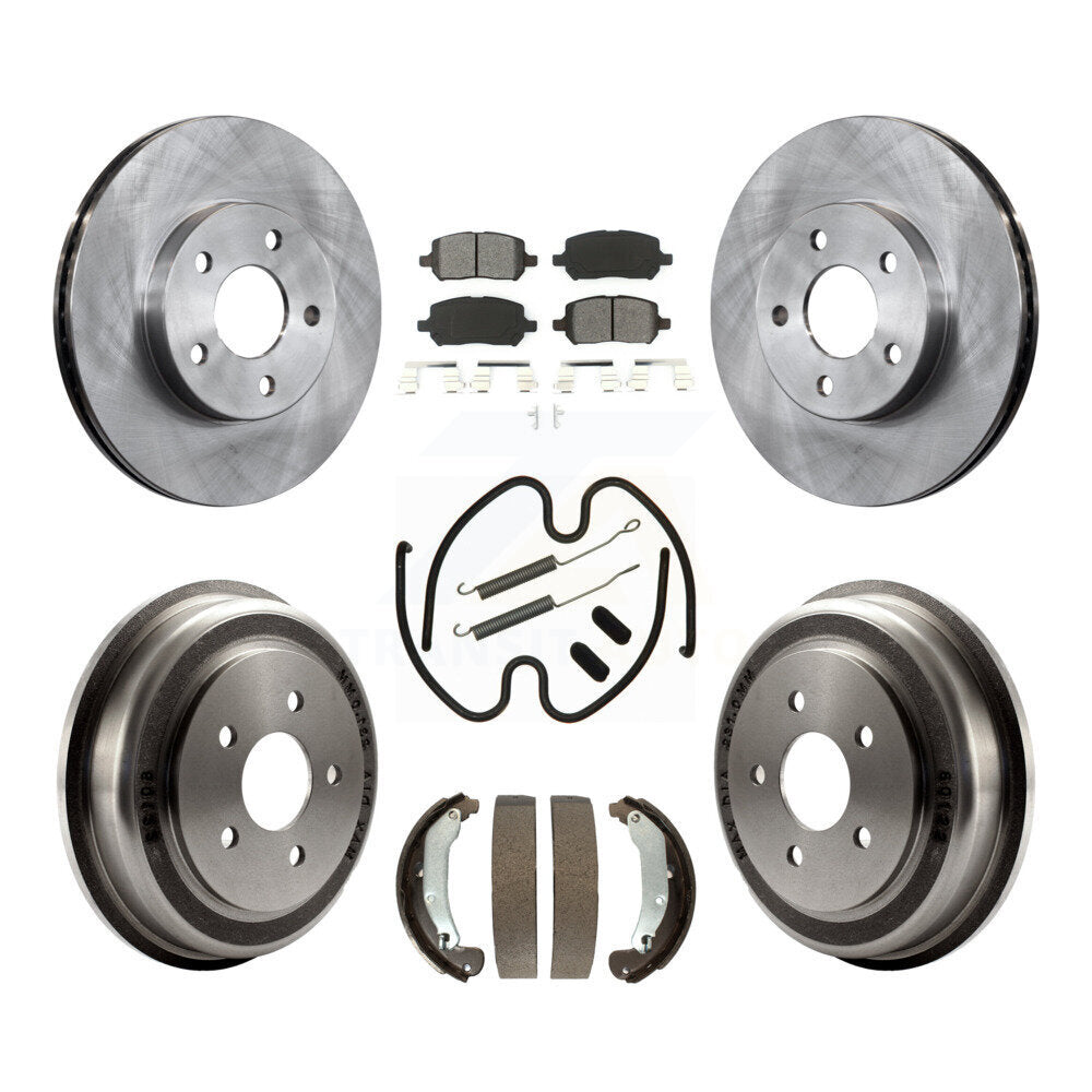 Standard Brake Kit For 2007 Pontiac G5 Drum rear brakes. With 5 Lug Wheels and With Rear Drum Brakes K8S-102309 Transit Auto
