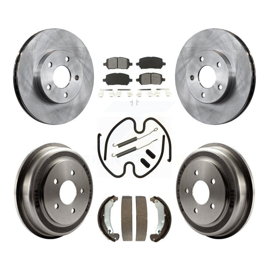 Standard Brake Kit For 2007 Pontiac G5 Drum rear brakes. With 5 Lug Wheels and With Rear Drum Brakes K8S-102309 Transit Auto