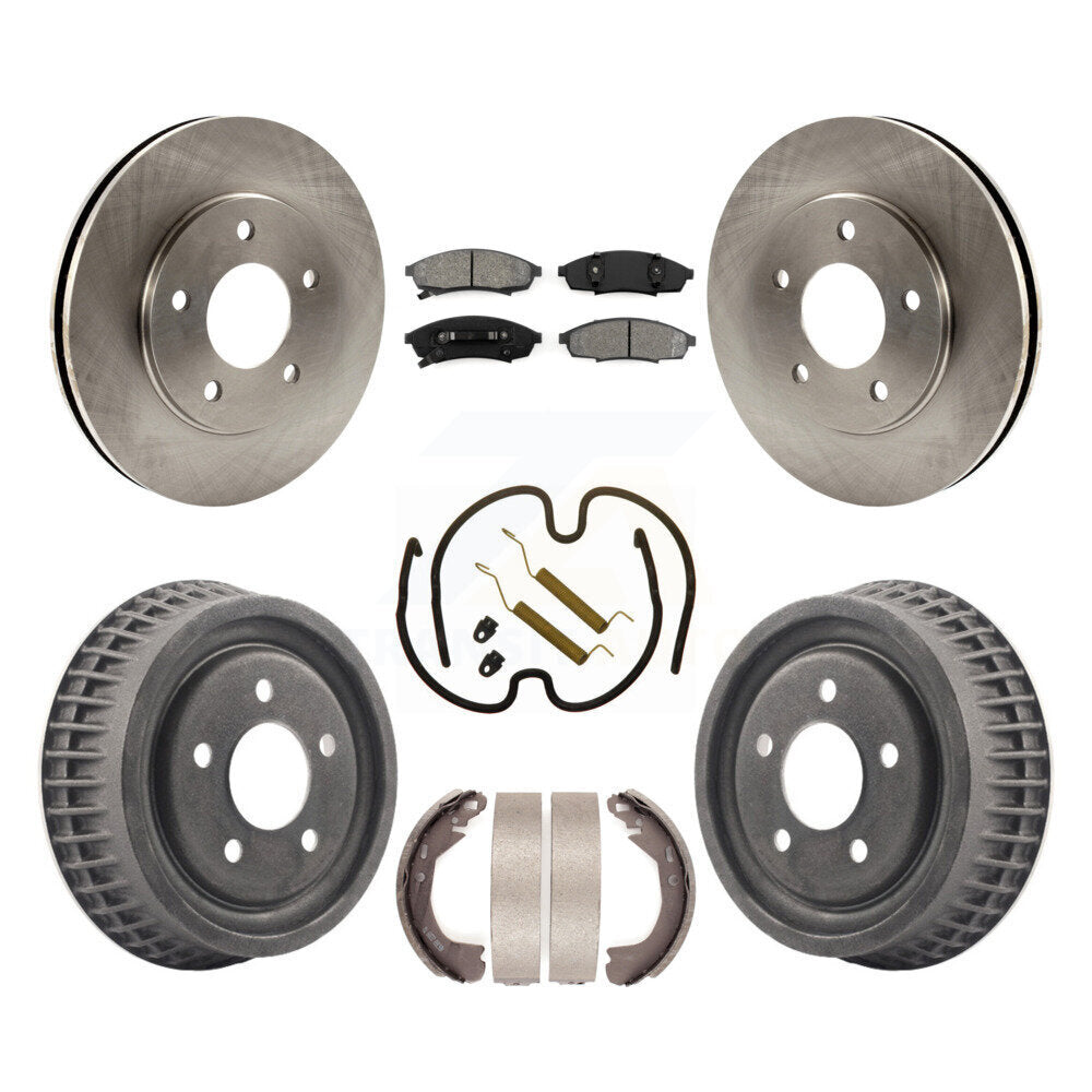 Standard Brake Kit For 1995 Chevrolet Monte Carlo Drum rear brakes. With 10-1/2" Diameter Rotor K8S-102313 Transit Auto