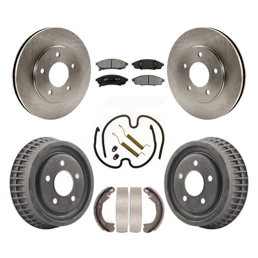 Standard Brake Kit For 1995 Chevrolet Lumina Drum rear brakes. With 10-1/2" Diameter Rotor K8S-102313 Transit Auto