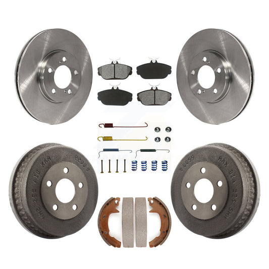 Standard Brake Kit For 2001 Ford Taurus Sedan and with Drum rear brakes. With Police or Taxi Package K8S-102322 Transit Auto