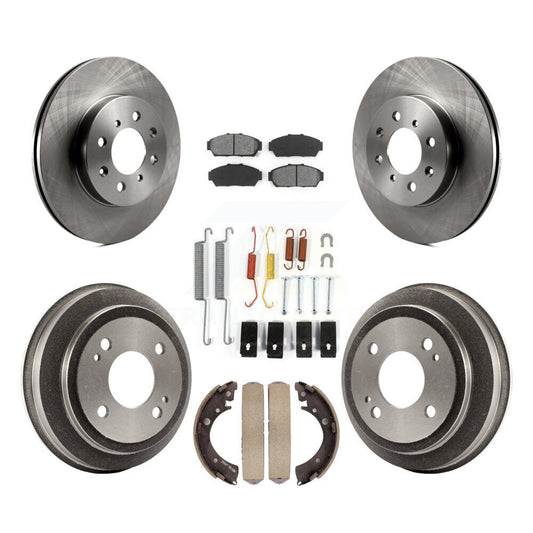 Standard Brake Kit For 1994 Honda Civic EX and with 2 doors and Coupe and Manual transmission K8S-102354 Transit Auto