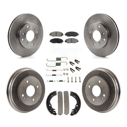 Standard Brake Kit For 2001 Honda Accord LX and with Coupe and 2.3L and Drum rear brakes K8S-102370 Transit Auto