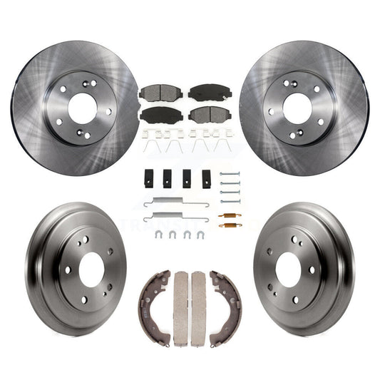 Standard Brake Kit For 2015 Honda Civic LX and with Automatic CVT transmission K8S-102375 Transit Auto