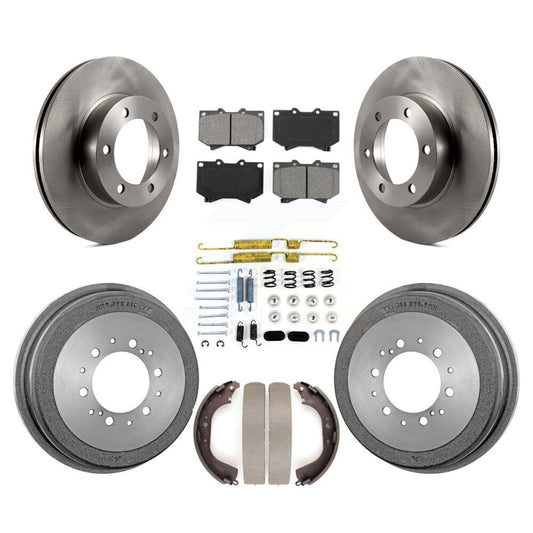 Standard Brake Kit For 2002 Toyota Tundra 4.7" Pad Plate Length K8S-102381 Transit Auto