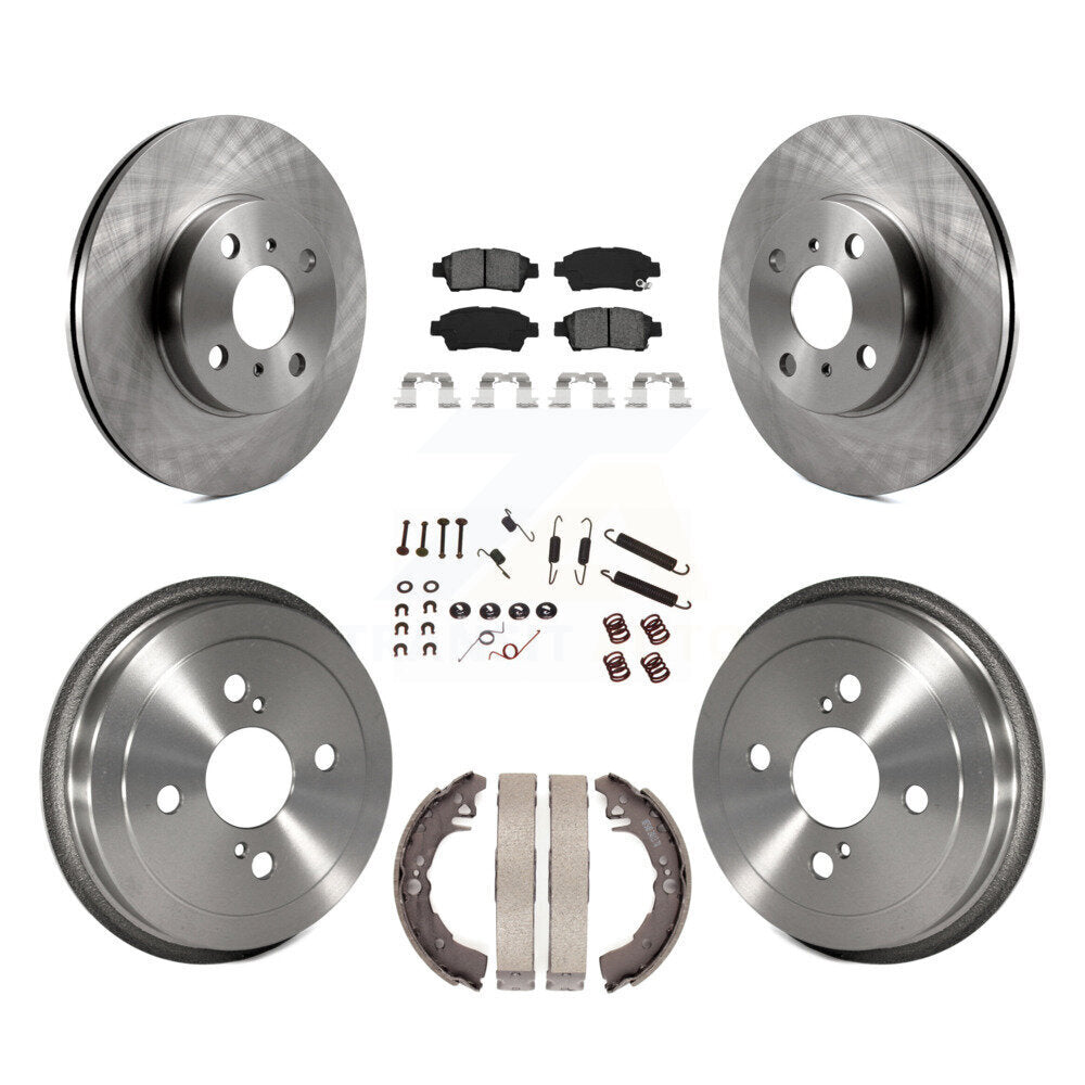 Standard Brake Kit For 2000 Toyota Echo From 08/00 K8S-102383 Transit Auto