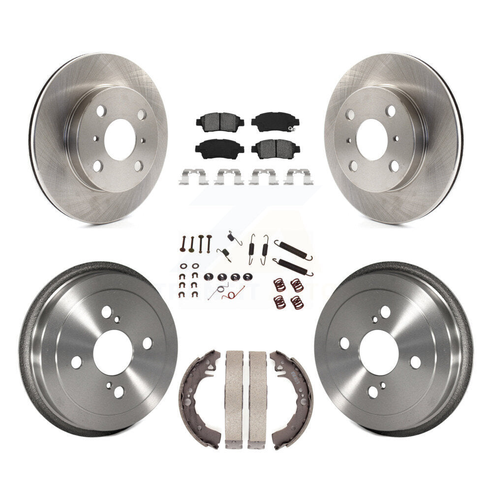 Standard Brake Kit For 2000 Toyota Echo To 08/00 K8S-102387 Transit Auto