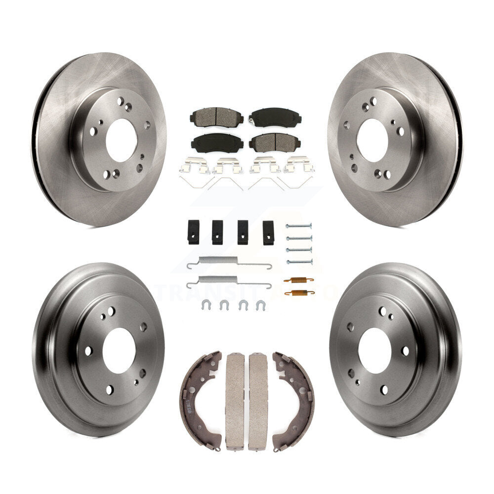 Standard Brake Kit For 2015 Honda Civic LX and with Manual transmission K8S-102403 Transit Auto