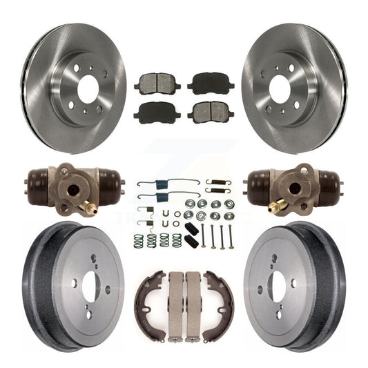 Standard Brake Kit For 2000 Toyota Corolla Non-ABS K8S-102439 Transit Auto