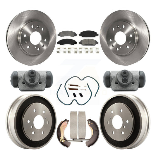 Standard Brake Kit For 2005 Chevrolet Silverado 1500 Drum rear brakes. With 6400 Lb GVW K8S-102485 Transit Auto
