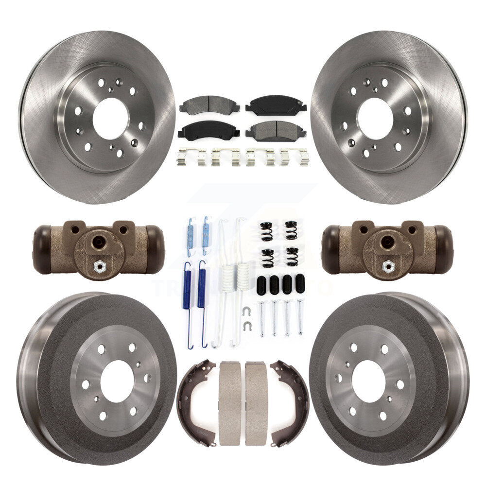 Standard Brake Kit For 2011 GMC Sierra 1500 With 6400 Lb GVW K8S-102488 Transit Auto