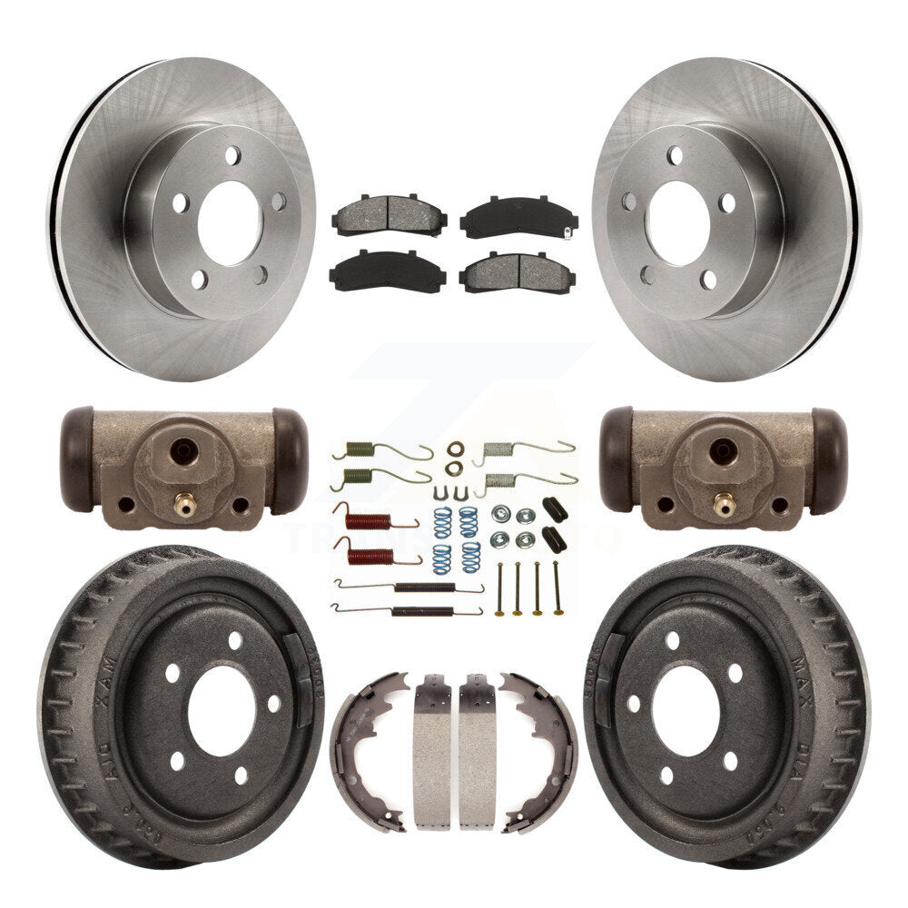Standard Brake Kit For 2001 Ford Ranger 4WD. With 9" Diameter Drum K8S-102501 Transit Auto