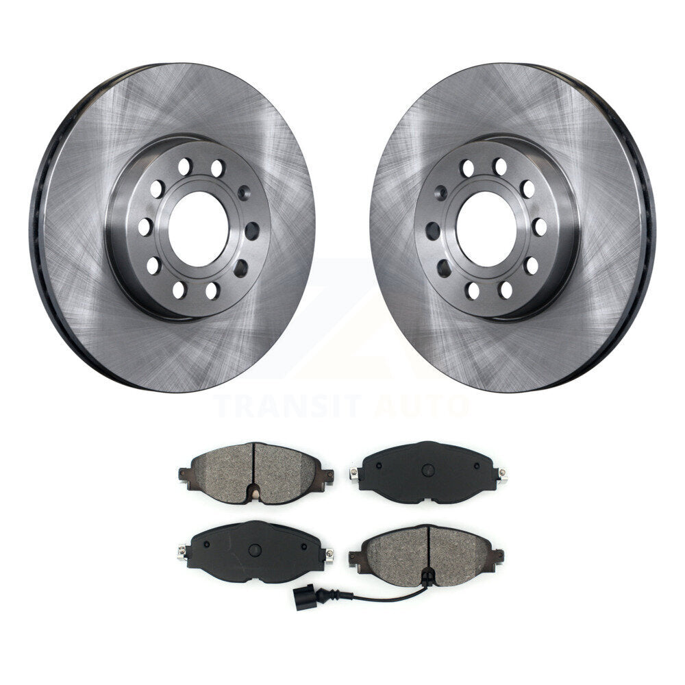 Standard Brake Kit For 2015 Volkswagen Golf SportWagen DIESEL engine. With 253mm Diameter Rear Rotor K8S-102693 Transit Auto