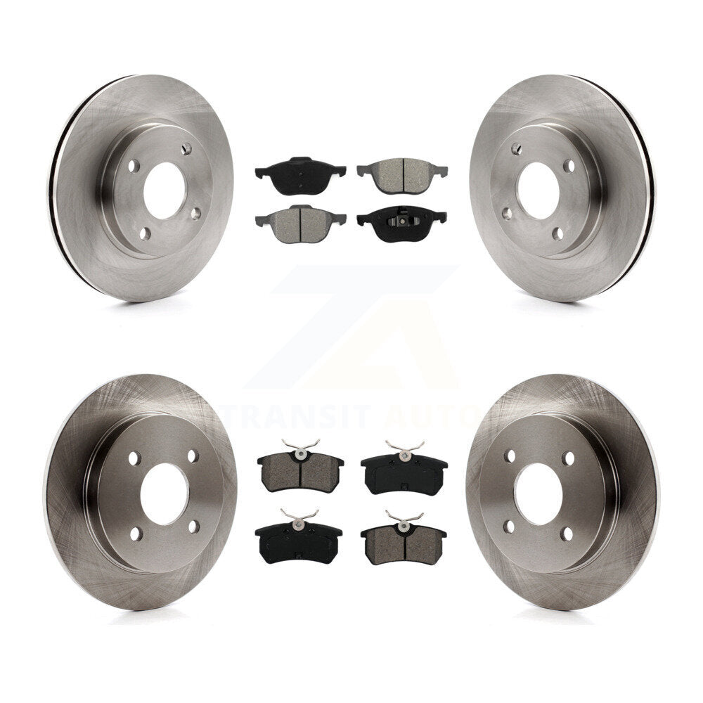 Standard Brake Kit For 2004 Ford Focus LX/Mid/High/SE/ZTS/ZTW/ZX3/ZX5. From 04/05/04 K8S-102670 Transit Auto