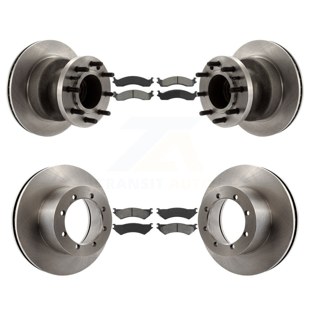 Standard Brake Kit For 1999 Ford E-350 Super Duty With Dual Rear Wheels and With Driveline Mounted Parking Brake K8S-103065 Transit Auto