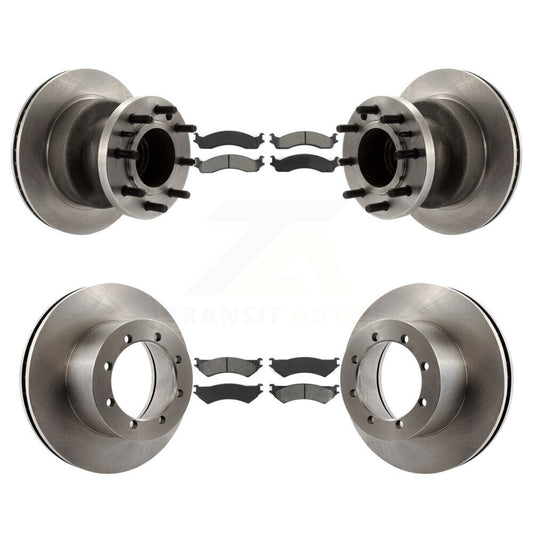 Standard Brake Kit For 2001 Ford E-350 Super Duty With Dual Rear Wheels and With Driveline Mounted Parking Brake K8S-103065 Transit Auto