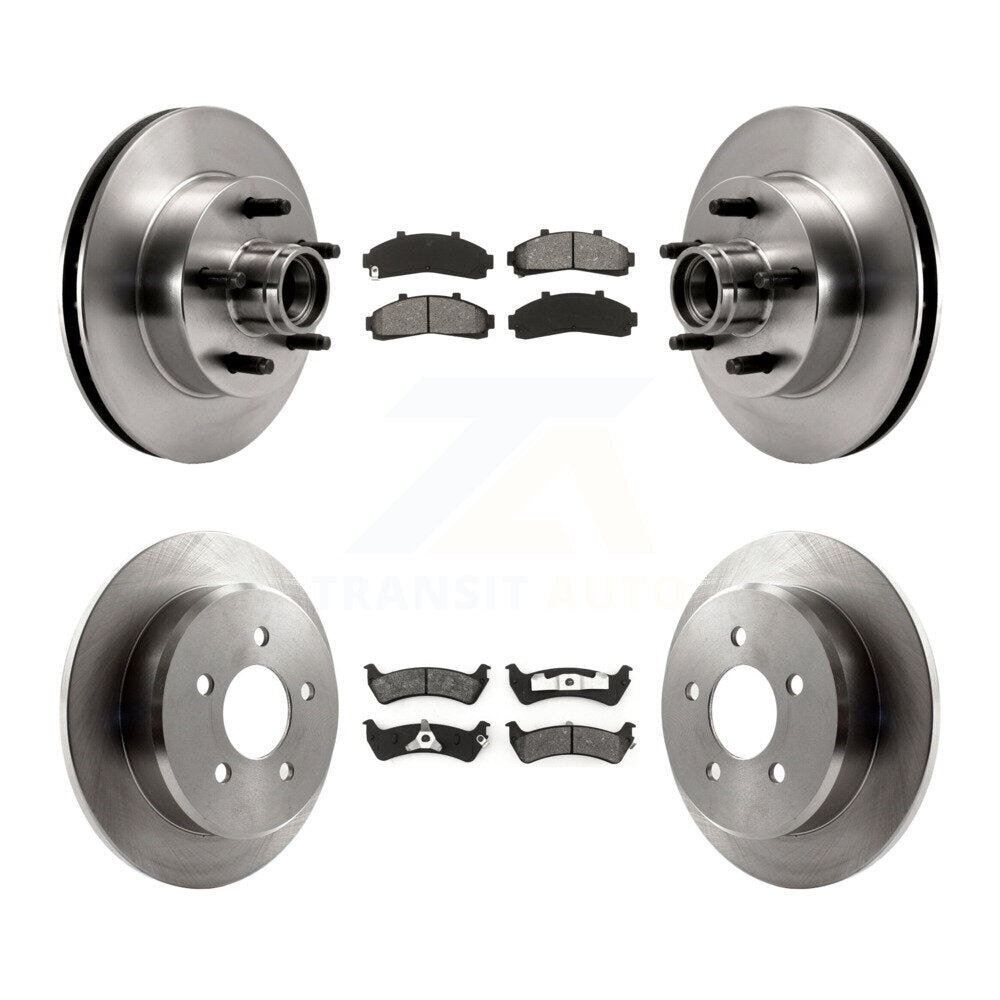 Standard Brake Kit For 1999 Ford Ranger RWD and with 2-Wheel ABS and Coil front springs K8S-103068 Transit Auto