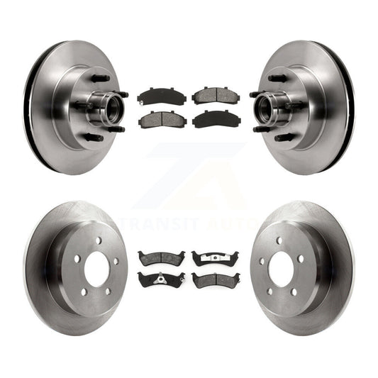 Standard Brake Kit For 2001 Ford Ranger RWD and with 2-Wheel ABS and Coil front springs K8S-103068 Transit Auto