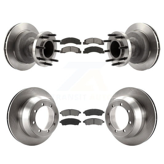 Standard Brake Kit For 2002 Ford F-350 Super Duty RWD and with 4-Wheel ABS. With Dual Rear Wheels K8S-103077 Transit Auto